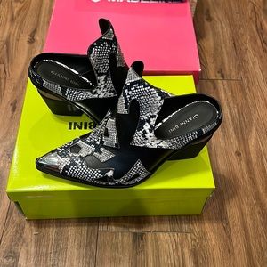 NIB Gianni Bini western mules retail 98 sz 8